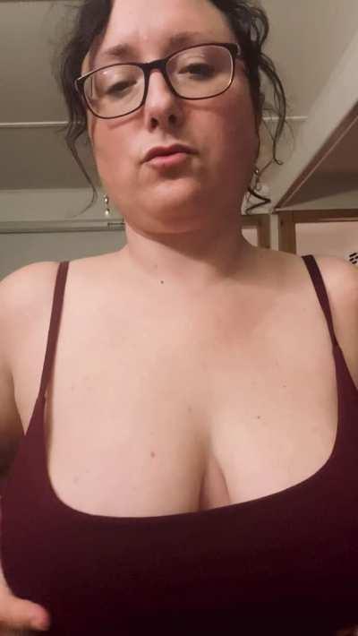 Would you eat my boobs nonstop if I asked nicely?