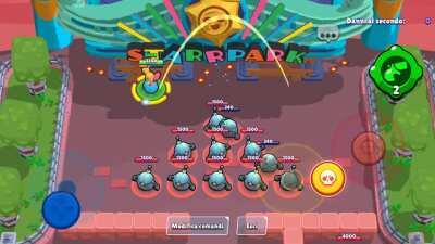 You can go behind the Starr Park logo with Piper