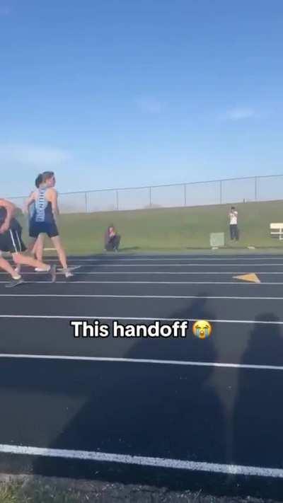 The best handoff ever