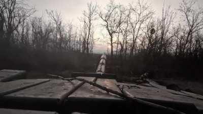 Tanks of the 3rd Separate Assault Brigade working on the outskirts of Avdiivka, Donetsk region. March 2024