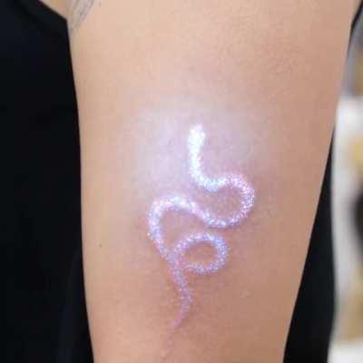 Glittery Tattoo Done By _jo_ul_