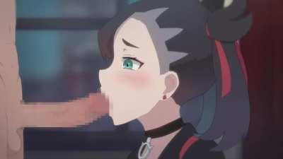 Marnie Sucking Cock. (Kamuo) [Pokemon]