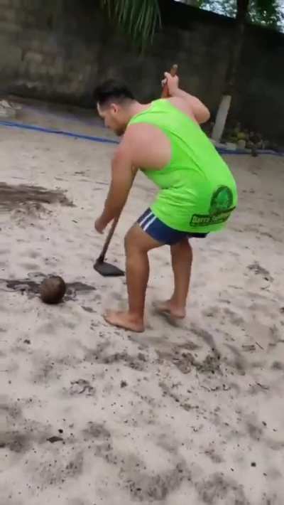 Coconut Cracking