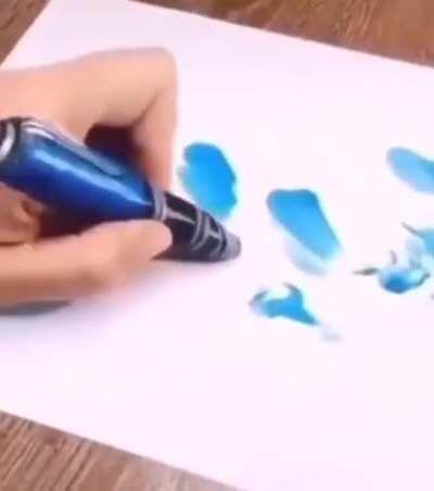 Marker then Finger 🤔