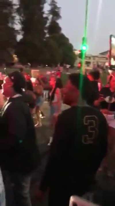 Juneteenth celebrations in Oakland last night