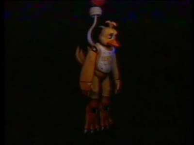 Withered Chica over Ruined Chica [Five Nights at Freddy's Security
