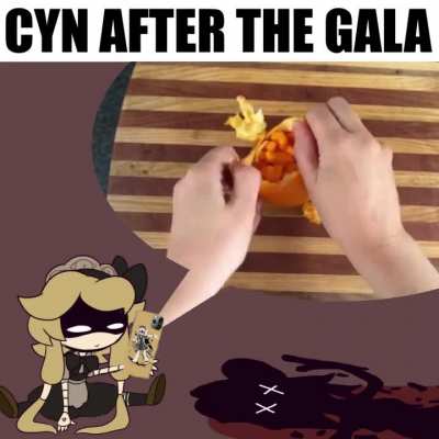 What did Cyn do after the gala?