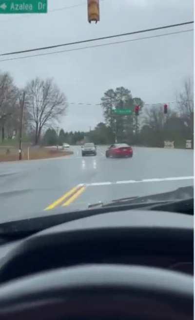 Drifting into a U-turn