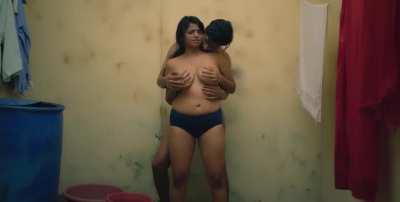 Bharti Jha in bathroom fun with her tenant Part 2