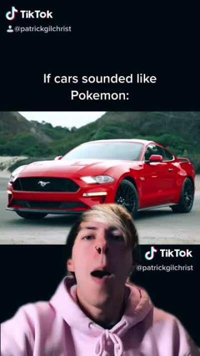 If cars sounded like Pokémon