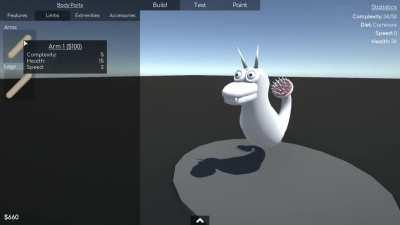 I made the Spore Creature Creator in Unity!