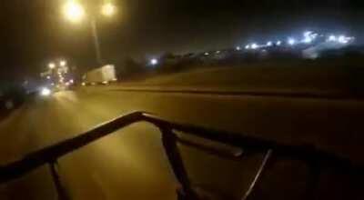 New GoPro footage of Mexican soldier firing his M249 on a high-speed chase in Nuevo Laredo, Tamaulipas.