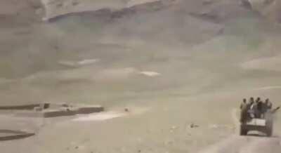 Taliban terrorist IED sends heaps of Afghan soldiers flying into the air (NSFW)