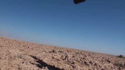 Bullets flying past soldier in Afghanistan + A.10 Gun run