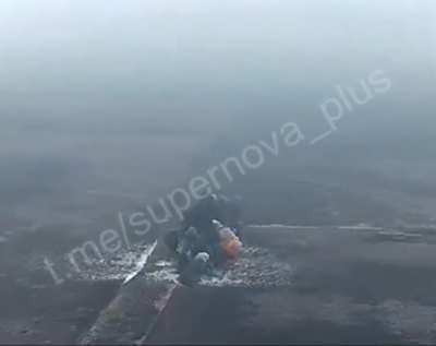 russian SVBIED with 6 tons of explosives goes off. Maryinka direction. December 2023.