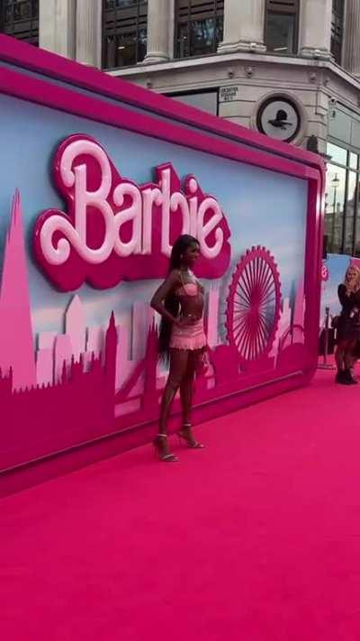 Leomie Anderson (Vogue Model) [Barbie Premiere - London]