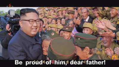 Kim jong un released song about himself a day ago.