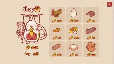 Welcome to Dango's Shop! What would you like to buy? 🥕