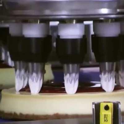 Automated frosting machines