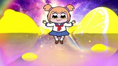 Created this Lemon God, Popuko (art created on Procreate & effects added on Wallpaper Engine)