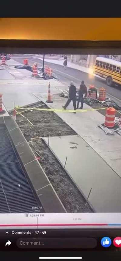 Watch your step! Happened today in my city. Not surprised at all