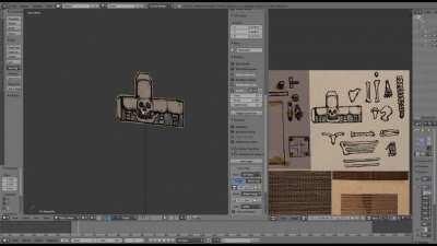 Hi! Just wanted to share a &quot;Make-Of&quot; video of the papercraft roguelite-horror game I am working on. The Skeleton is imported and animated in Unity. You can wishlist Paper Cut Mansion on Steam to get more updates.