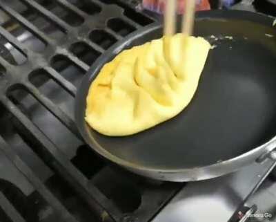 Satisfying omurice preparation