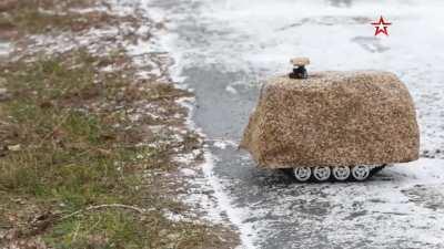 Meet the ‘Spy Stone,’ a Russian robot disguised as a rock.