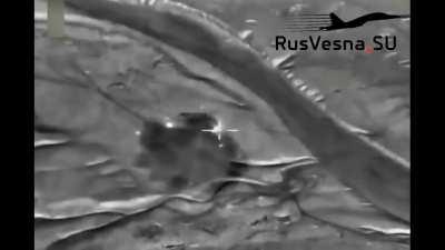 Archival footage of a Ka-52 &quot;Alligator&quot; and a Su-24M bomber striking targets in the Syrian Itria region, posted on June 24th 2021