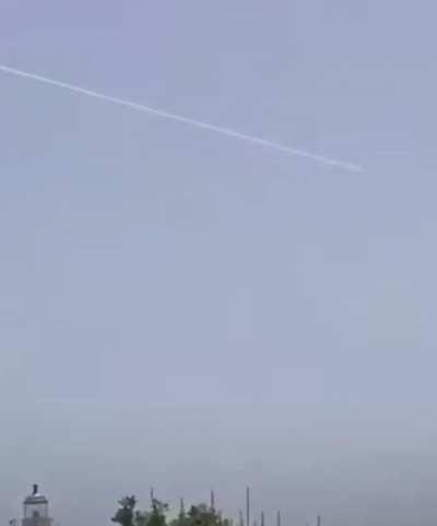 Iron Dome intercepts an Iranian Drone