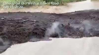 Flash Flood in the CDO Wash