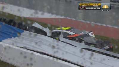 Nascar racing more like Nascar hydroplaning