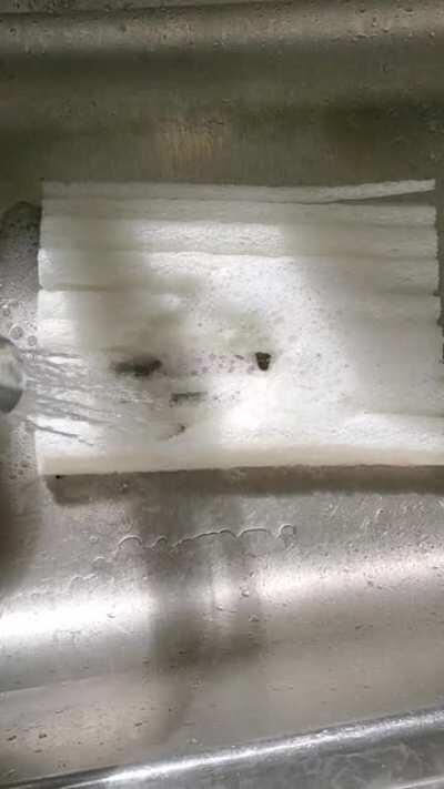 Dissolvable &quot;styrofoam&quot; made of corn starch