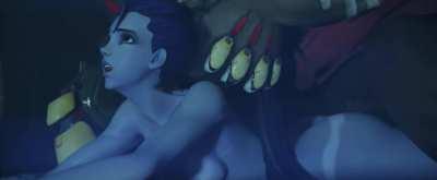 Anal surprise for the Widow (Fatcat17)[Overwatch]