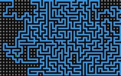 This might be a bit out of the scope of this sub, but I implemented a maze-generating algorithm using recursion in c++.