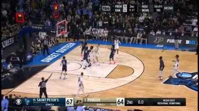 [Highlight] Purdue misses off the rim and St. Peter’s becomes the first 15 seed to ever make the Elite Eight