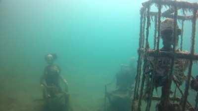 Here’s something you hope to never find when diving