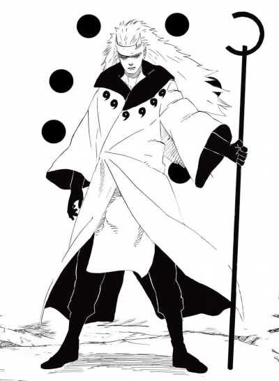 Animation manga-panel&quot; Madara Uchiha TT Jinchuriki&quot; (updated)