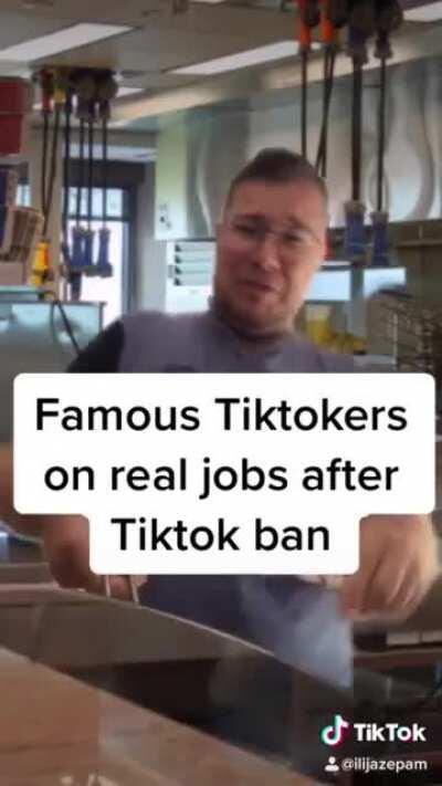 Tiktokers after Tiktok ban