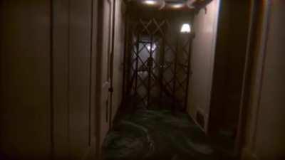 This simulated sinking ship in this horror game