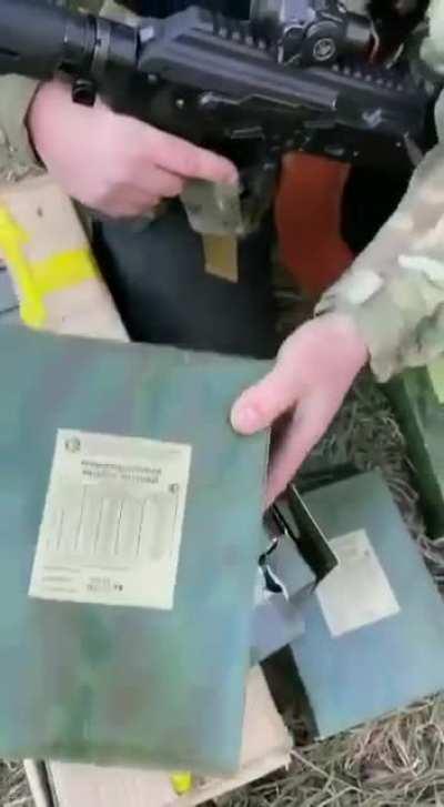 Russian army field rations with expiry date of 2015