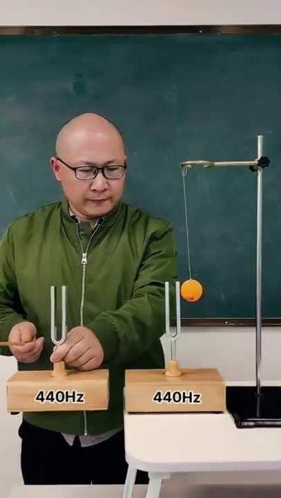 Tuning Fork resonance experiment