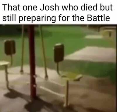 I bet on Josh, wbu?