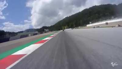 Terrifying MotoGP crash from every angle | Austrian GP 2020