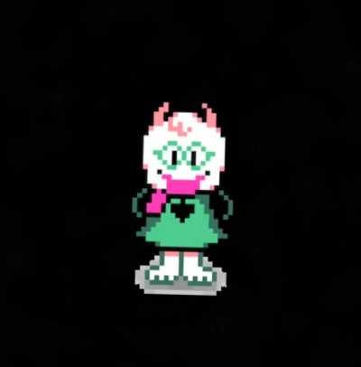 Ralsei is now giving you kisses. Do you accept those kisses?