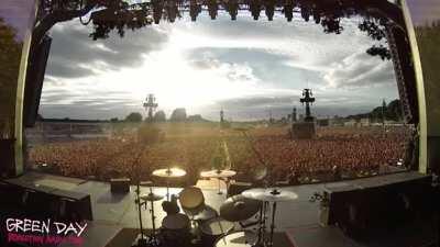 Hearing 65,000+ people singing along to Bohemian Rhapsody before a Green Day concert give me chills every time.