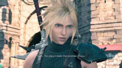 it's so cute how Cloud and Tifa try to break the ice after that fight the night before, my sweet babies 🥺