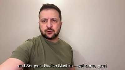 &quot;Each personal result in this war is the result of the whole of Ukraine. Because it is the personal results that make up the resilience of our state, our joint state capabilities and the success of Ukrainian defense.&quot; - President Zelenskyy's address, 28th