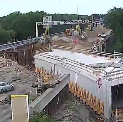 How the Dutch build a tunnel under a highway in one weekend. Credit: Rijkswaterstaat