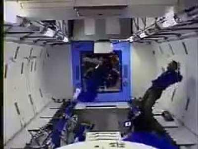 How an Astronaut can get Stuck in Space if they have nothing to grab on to